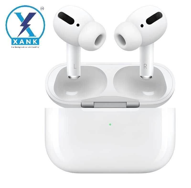 XANK Air-pods Pro with Wireless Charging Case with Sensor Enabled Bluetooth Headset (White, True Wireless) - KazualCart