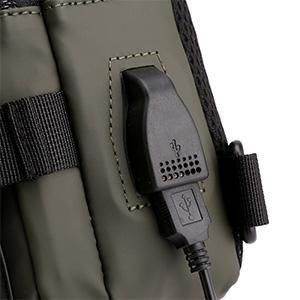 Sling Bag with USB Charging Port - KazualCart