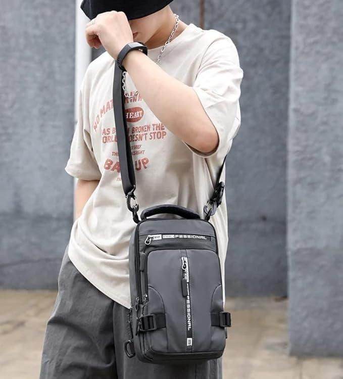Sling Bag with USB Charging Port - KazualCart