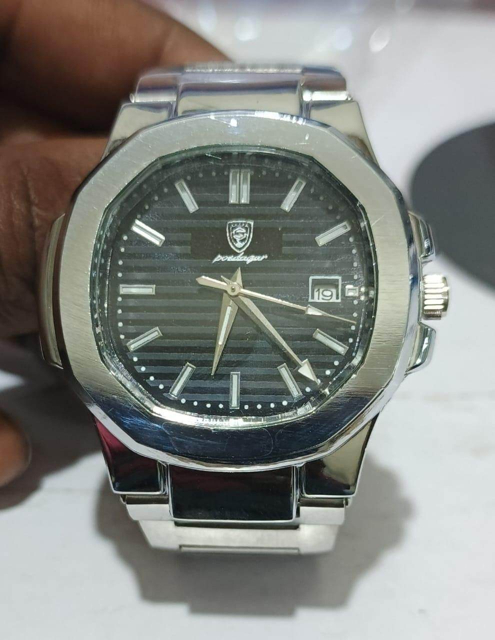 Luxury Stainless Steel Watch - KazualCart