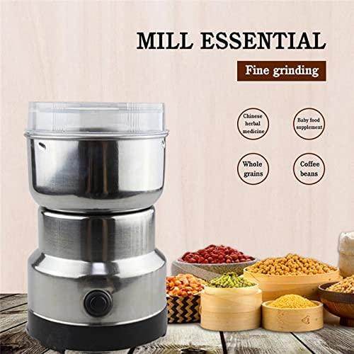 Electric Smash Machine, Multifunction Small Food Grinder Grain Grinder, Portable Coffee Bean Grinder - KazualCart