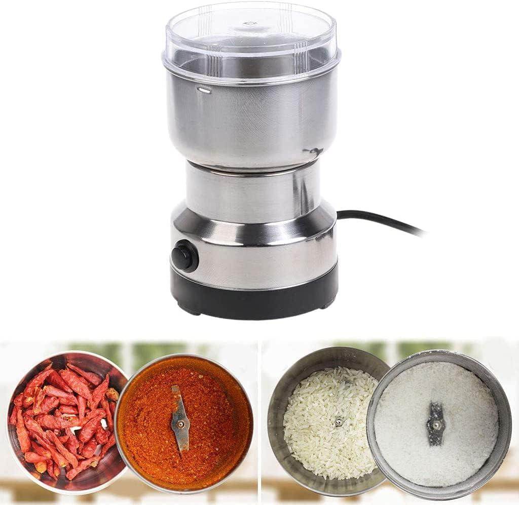 Electric Smash Machine, Multifunction Small Food Grinder Grain Grinder, Portable Coffee Bean Grinder - KazualCart