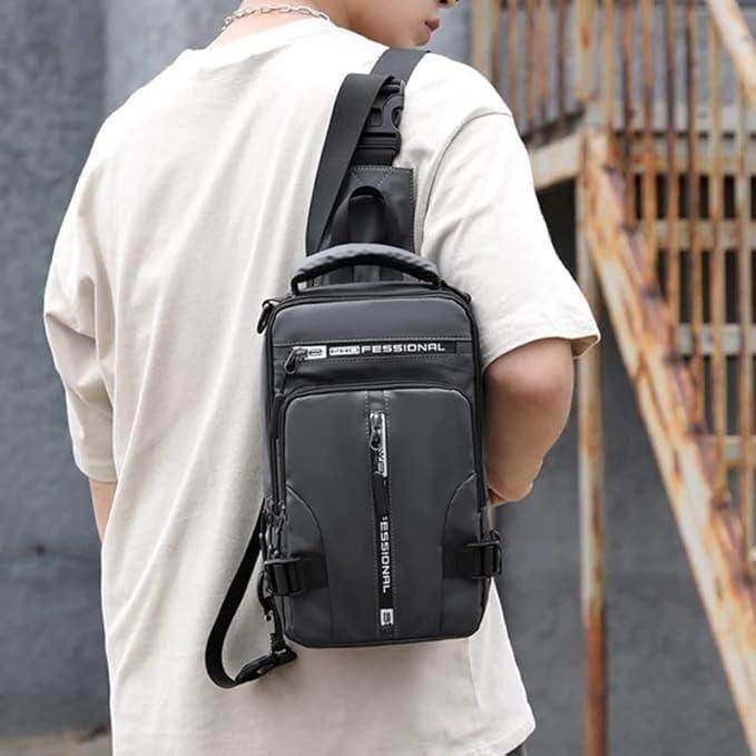 Sling Bag with USB Charging Port - KazualCart