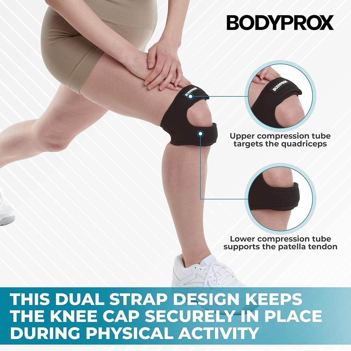 Knee Pain Relief Adjustable Neoprene Knee Strap - KazualCart