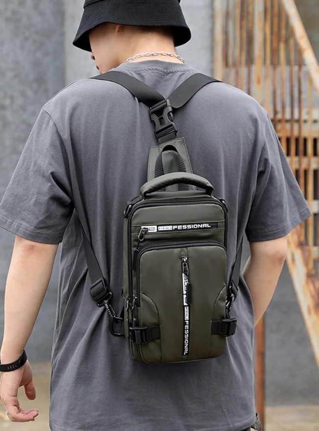 Sling Bag with USB Charging Port - KazualCart