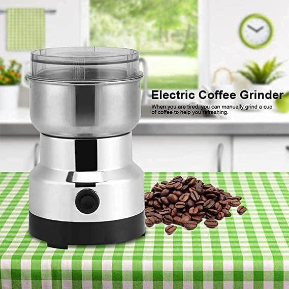 Electric Smash Machine, Multifunction Small Food Grinder Grain Grinder, Portable Coffee Bean Grinder - KazualCart