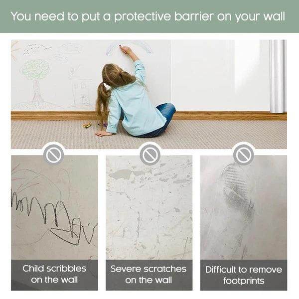 Self- Adhesive Transparent Electrostatic Wall Protection Film Buy 1 Get 1 Free - KazualCart