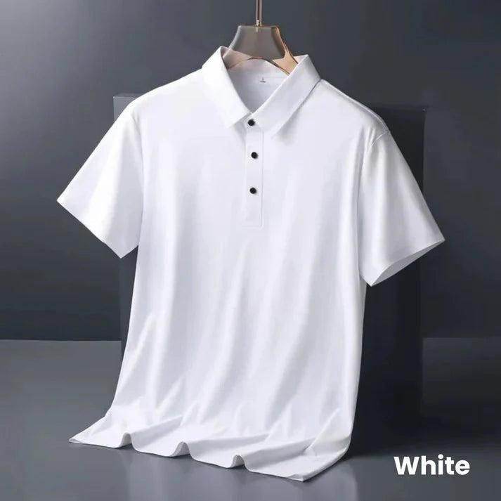 Poly Matte Solid Half Sleeves Mens Polo T-Shirt Pack Of 4 - KazualCart