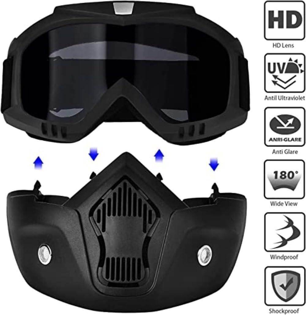 Goggle Mask Anti Scratch UV Protective - KazualCart