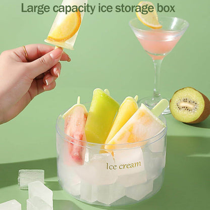 Reusable DIY 8 Pieces Ice Pop Mould - KazualCart