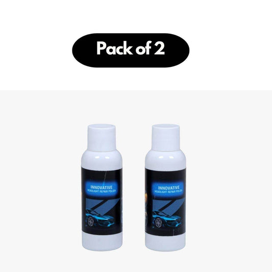 Car Headlight Repair Fluid, Scratch Remover Pack of 2 - KazualCart