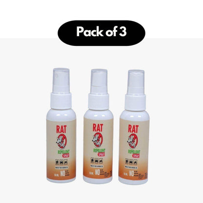 Rat Repellent Spreay 50ML (Pack of 3) - KazualCart