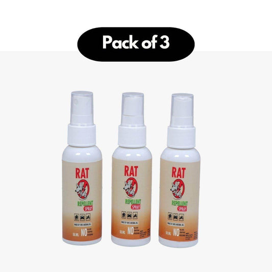 Rat Repellent Spreay 50ML (Pack of 3) - KazualCart