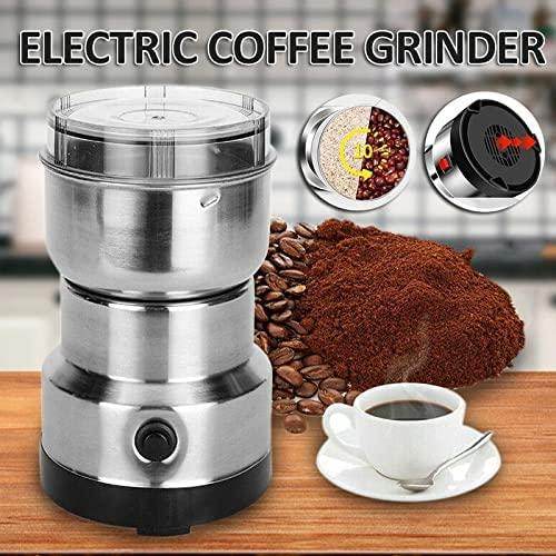 Electric Smash Machine, Multifunction Small Food Grinder Grain Grinder, Portable Coffee Bean Grinder - KazualCart