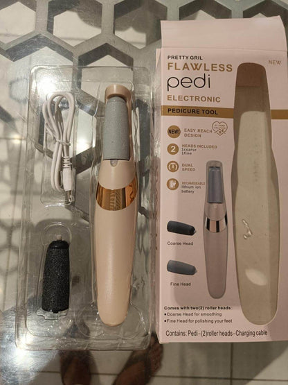 Electronic Cordless Pedicure Callus Dead Skin Remover Polishing Tool - KazualCart