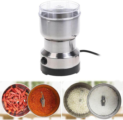Electric Smash Machine, Multifunction Small Food Grinder Grain Grinder, Portable Coffee Bean Grinder - KazualCart