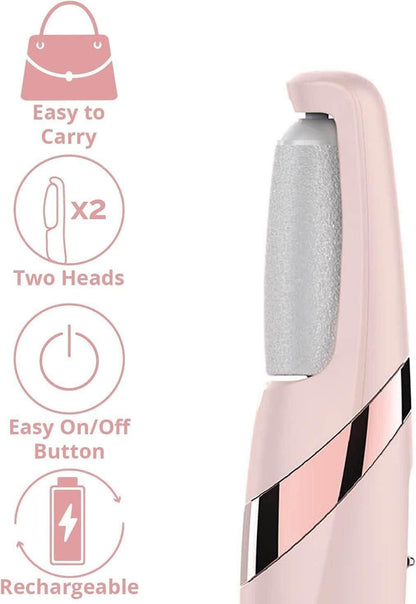 Electronic Cordless Pedicure Callus Dead Skin Remover Polishing Tool - KazualCart