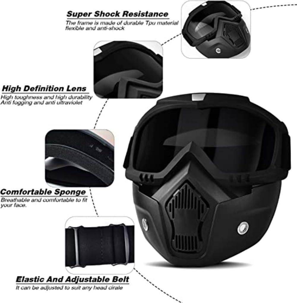 Goggle Mask Anti Scratch UV Protective - KazualCart