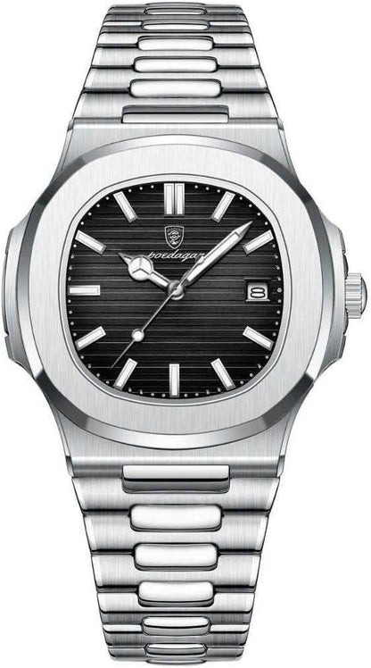 Luxury Stainless Steel Watch - KazualCart