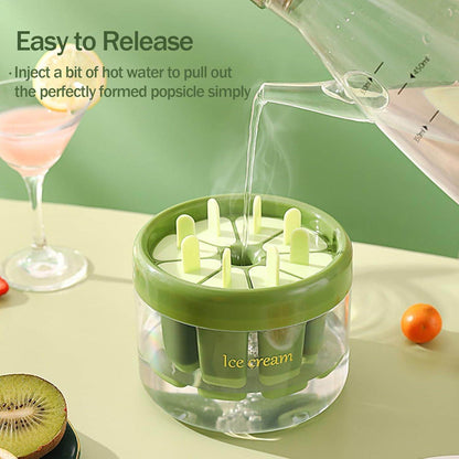 Reusable DIY 8 Pieces Ice Pop Mould - KazualCart